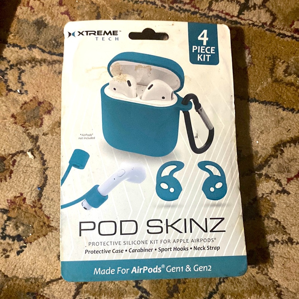 Blue 4 piece kit Pod skinz
